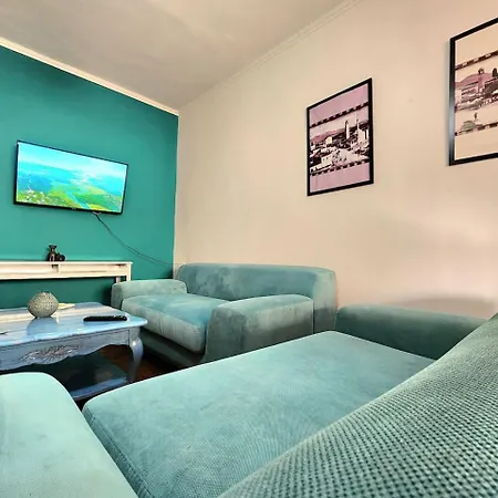 Turqoise Flat In Center With 24h Self Check In * Tiran